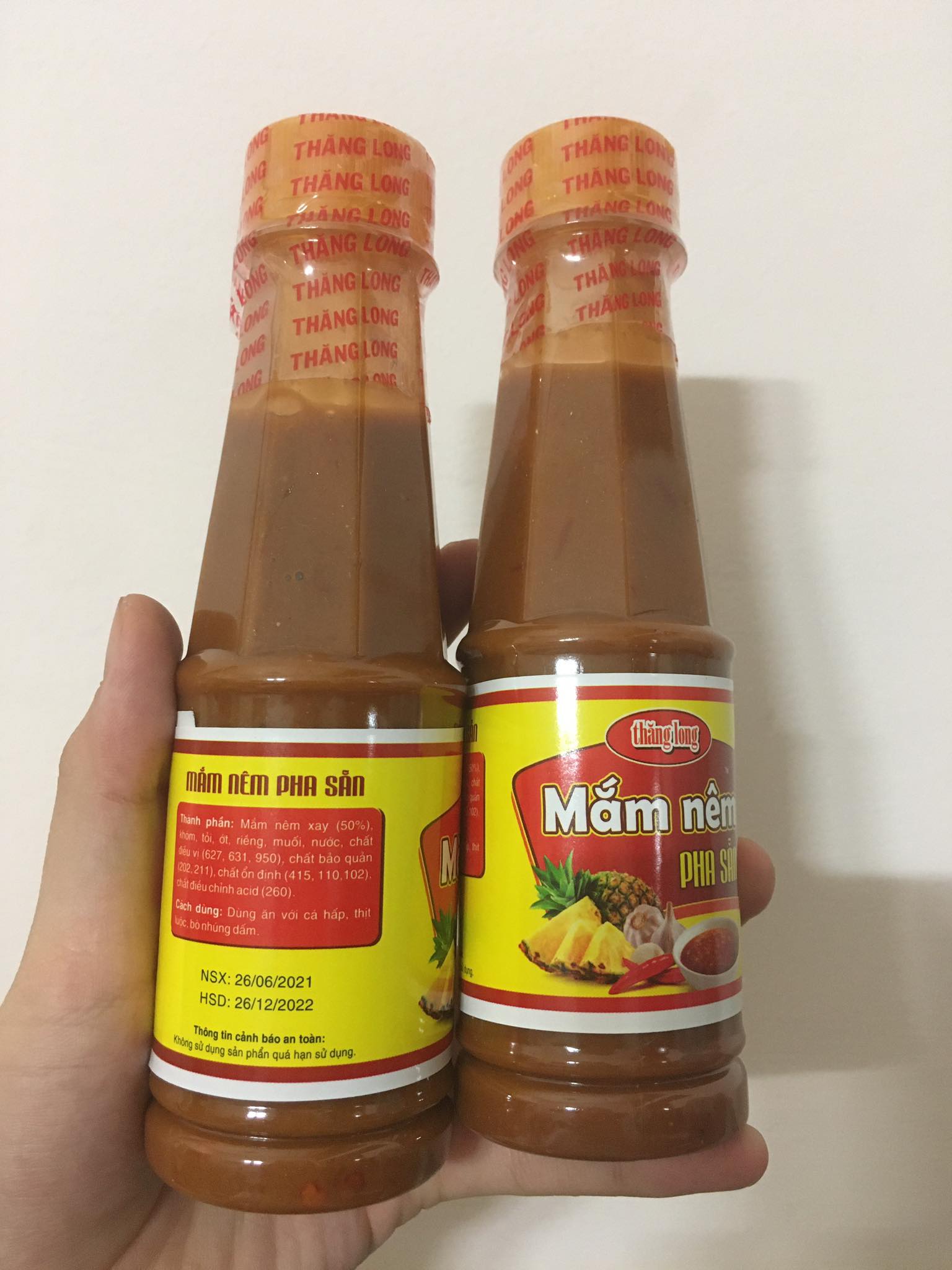 Mắm nêm sạch pha sẵn Thăng Long 180ml