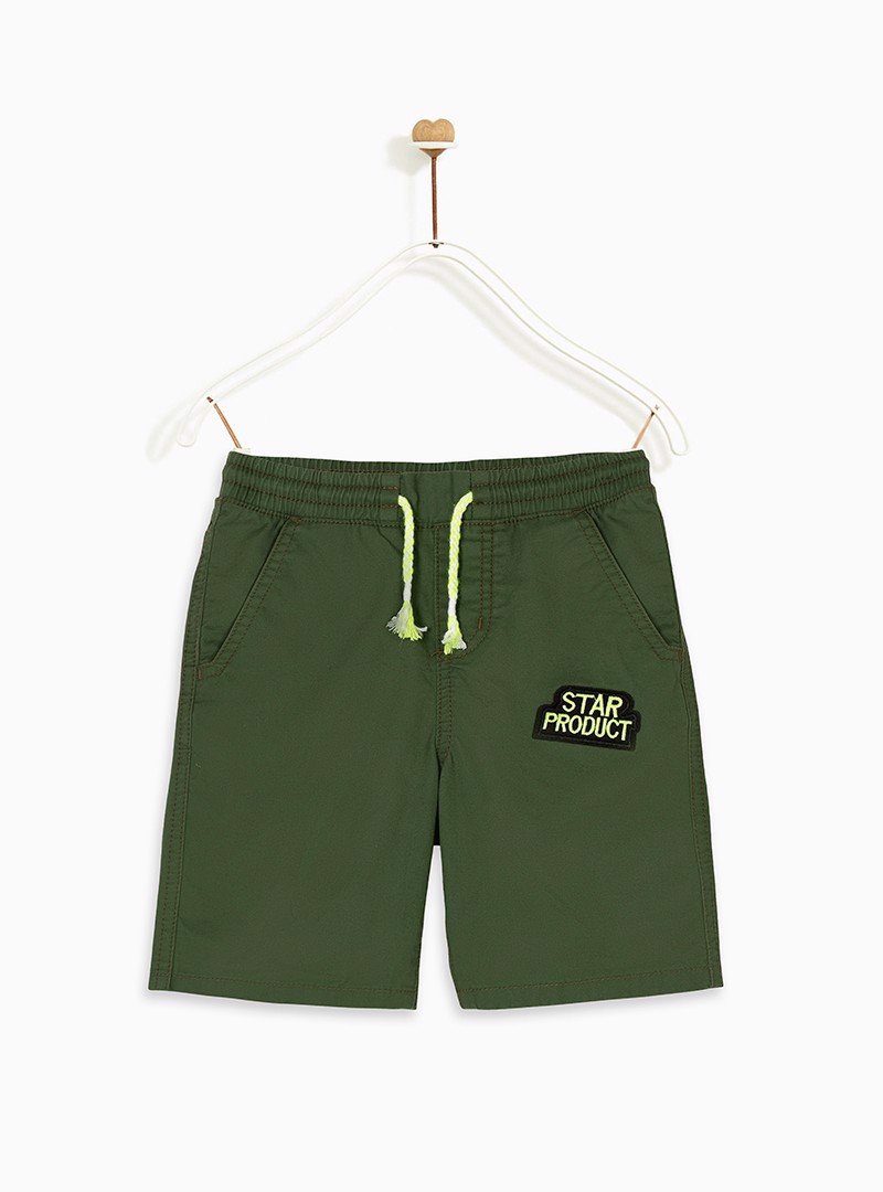 Quần short bé trai Twill Pull-on