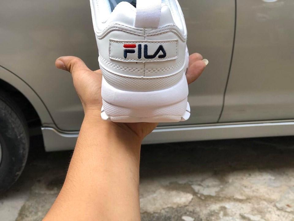 [Full Box & Tặng Tất - Vớ] Giày Thể Thao Sneaker Fila Trắng Full