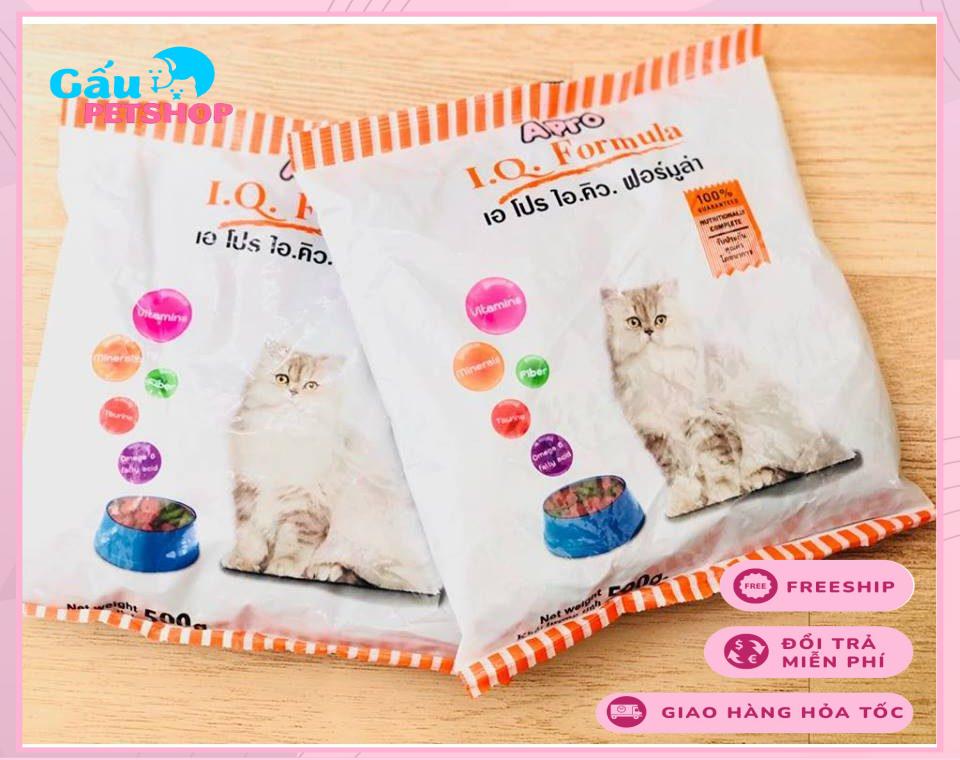 Hạt Cho Mèo Hạt Apro IQ Cat Formula 500g