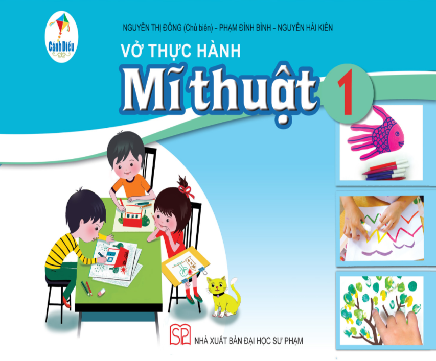 Vở thực hành mĩ thuật lớp 1 - cánh diều