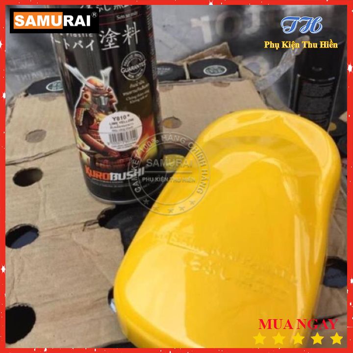 [HCM]Sơn Xịt Samurai Màu Vàng Chanh - Mã Y810