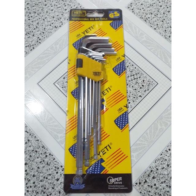 △  Bộ lục giác bi YETI 9 món