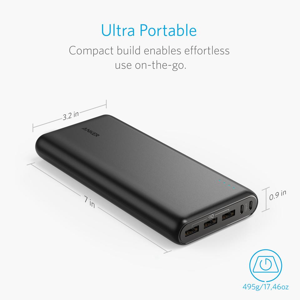 Sạc dự phòng ANKER PowerCore 26800mAh - A1277