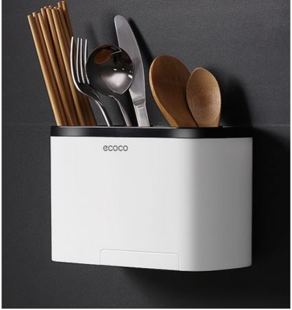 Kệ Đựng Dao, Đũa, Đồ Dùng Nhà Bếp Dán Tường Đa Năng ECOCO
