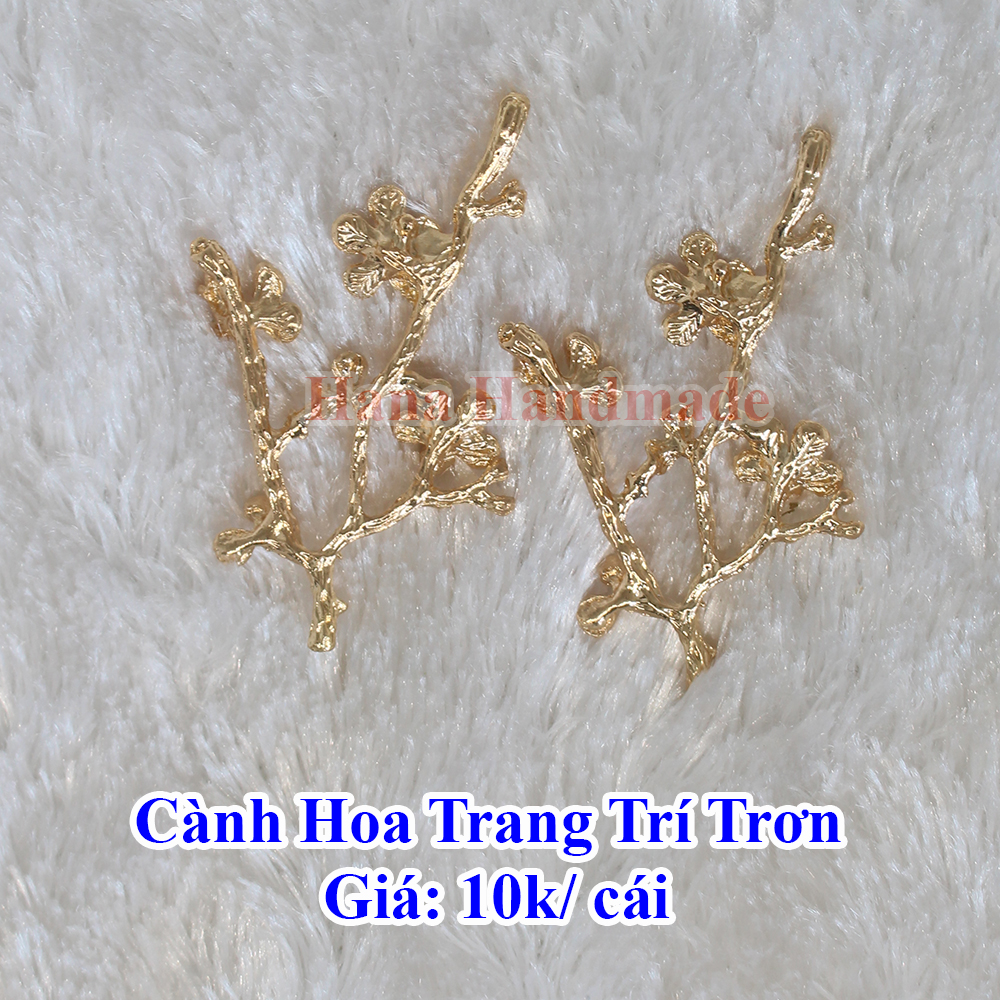 Cành hoa trang trí trơn 10k/cái
