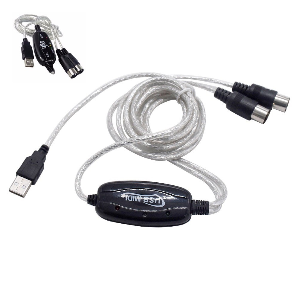 Dây cáp Midi to USB Cable cho Organ