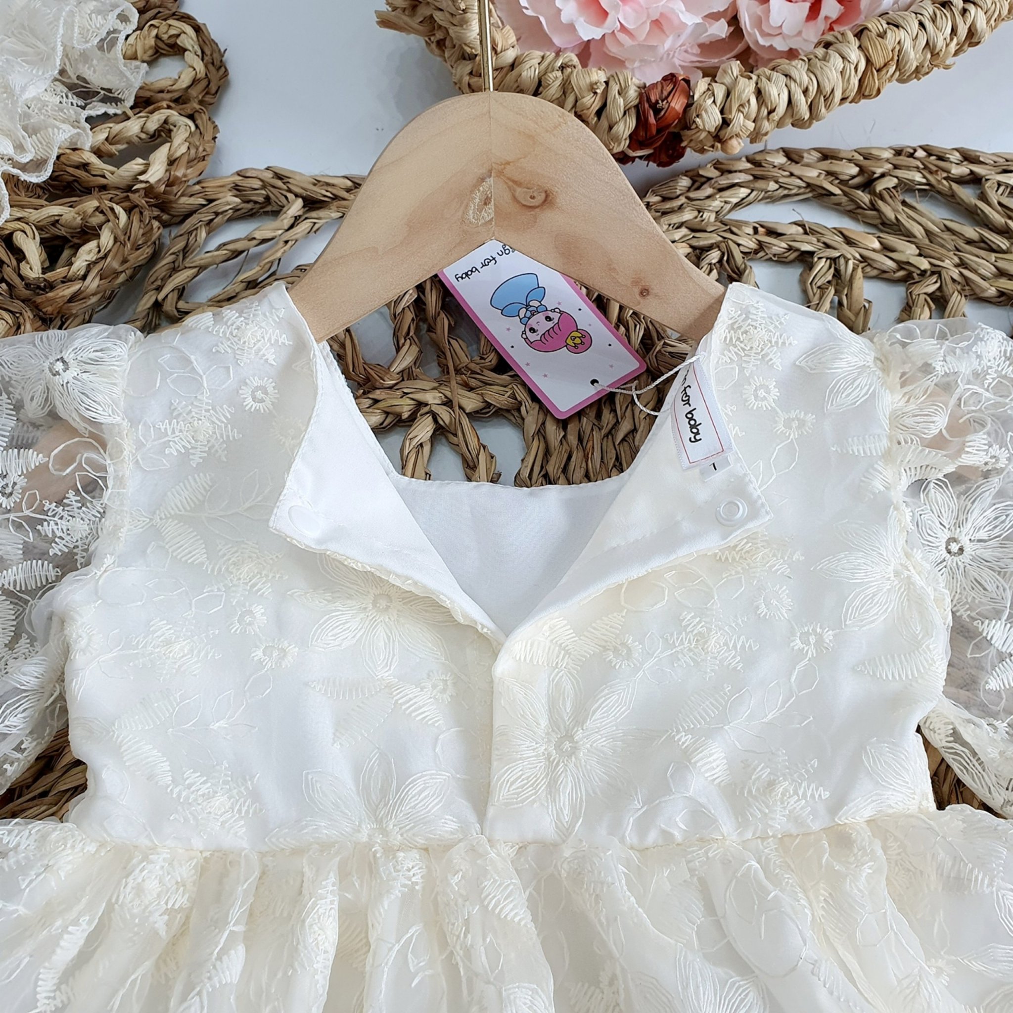 Đầm dự tiệc, kỉ yếu dài tay - Váy trắng tiểu thư mùa thu | Shopee Việt Nam