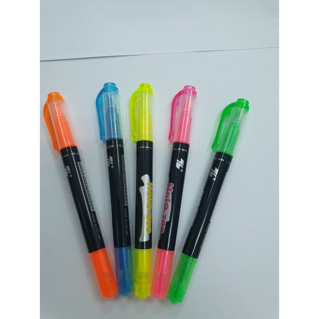 [HCM]Bút Dạ Quang HL-03 vỉ 5 màu
