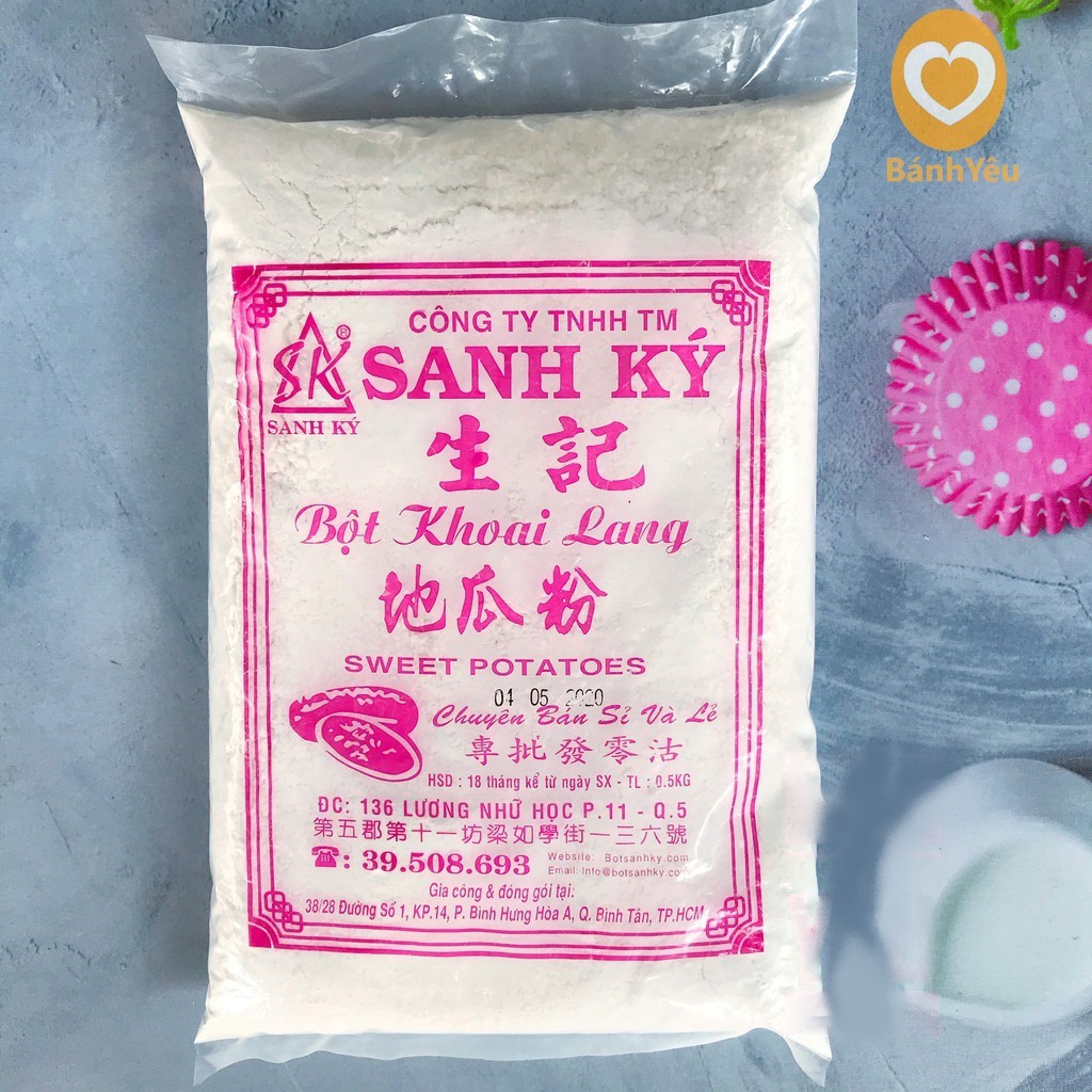 Bột khoai lang Sanh Ký 500g