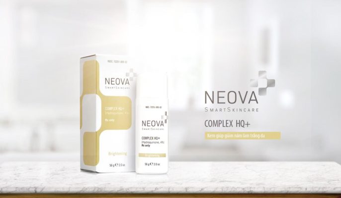 Kem  làm sáng da, giảm thâm nám NEOVA COMPLEX HQ+ ( HQ 4%)