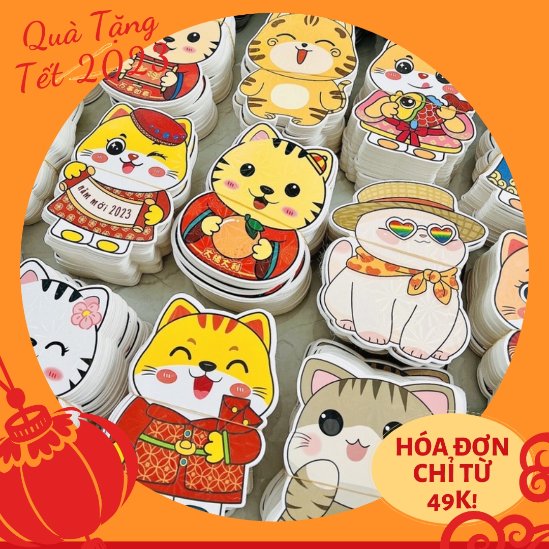 [ Quà Tặng 2024 ] Bao Lì Xì Tết Chibi 2024