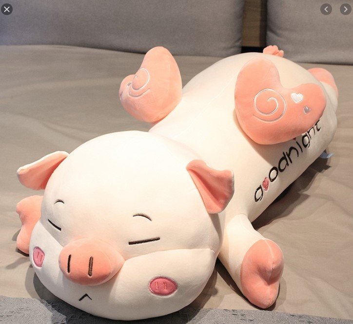 [HCM]GẤU BÔNG HEO GOODNIGHT SIÊU CƯNG SIZE 50CM