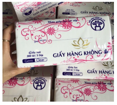 Combo 10 gói giấy rút lụa hàng không 300 tờ 3 lớp