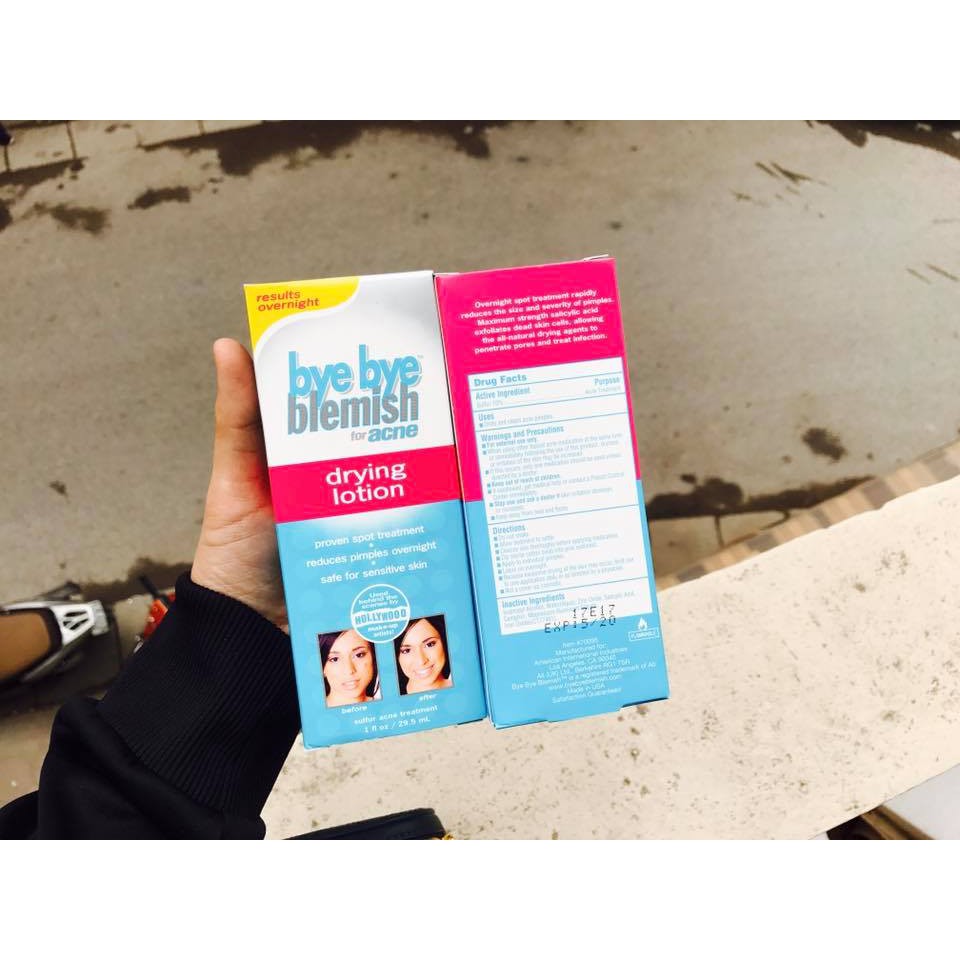 Chấm  mụn khẩn cấp Bye bye blemish