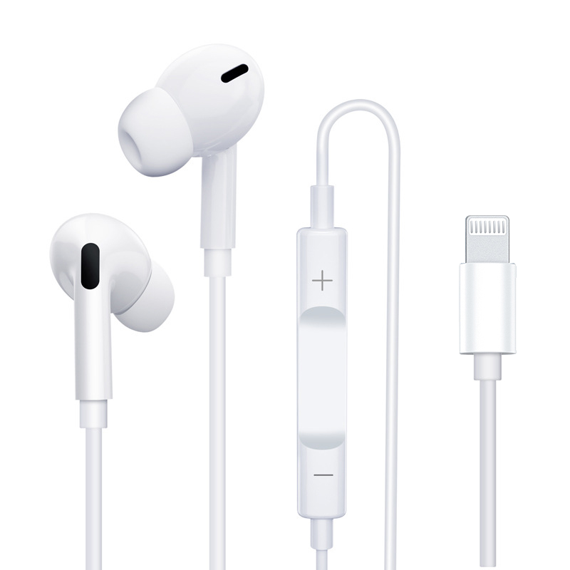 KUULAA In Ear Earphones With Built-in Microphone With Mic 3.5mm In-Ear Wired Headset For Smartphones For Xiaomi Headphones Type-C Wired Earphones for iPhone 15 Xiaomi Samsung Huawei Lightning Earphone HiFi Quality iPhone Earbuds