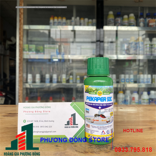 Thuốc diệt muỗi đến từ Mỹ Pekaper 50EC-100ml