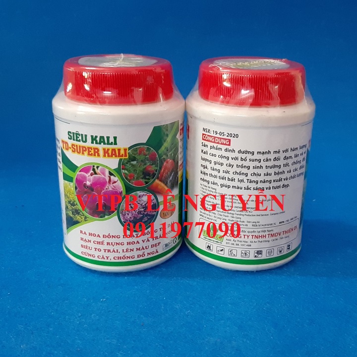 Siêu Kali Phần Lan và CANADA 100gr