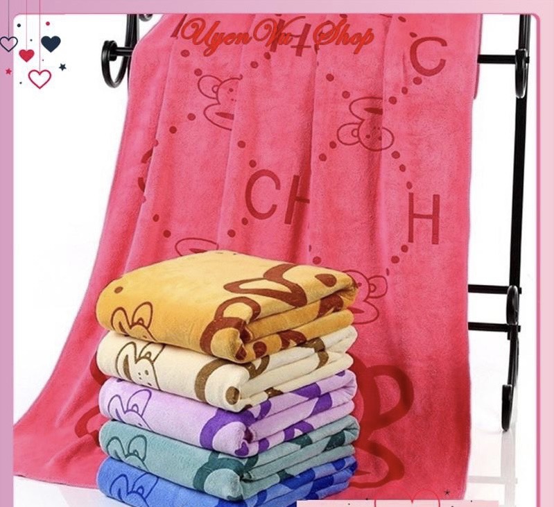 Khăn mặt cho bé, kt 25 * 50 cm, siêu mềm