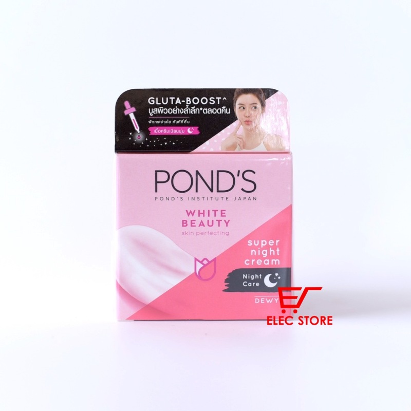 Kem Dưỡng Da Trắng Hồng Rạng Rỡ Ponds White Beauty Ban Đêm (50g) giá rẻ