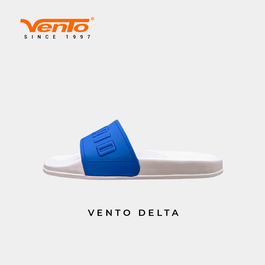 [VENTO CHÍNH HÃNG] [MẪU MỚI 2023] Dép SLIDE VENTO DELTA màu Đen cho Nam/Nữ [Full Size 36-44]