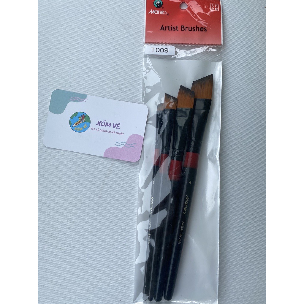 Bộ cọ Maries lông Hàn Quốc