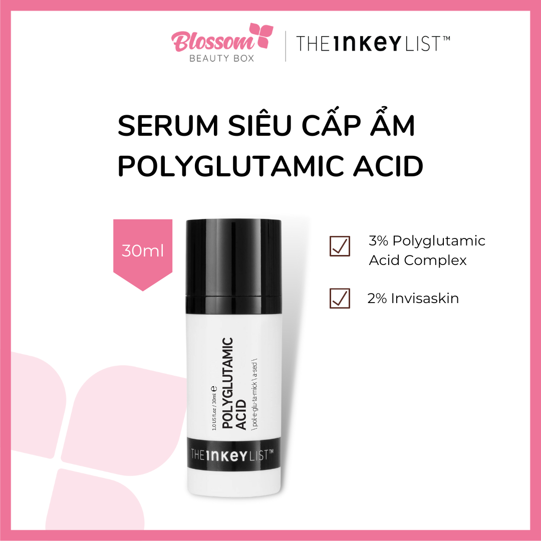 [Sephora US] Serum Siêu Cấp Ẩm Polyglutamic Acid THE INKEY LIST 30ml