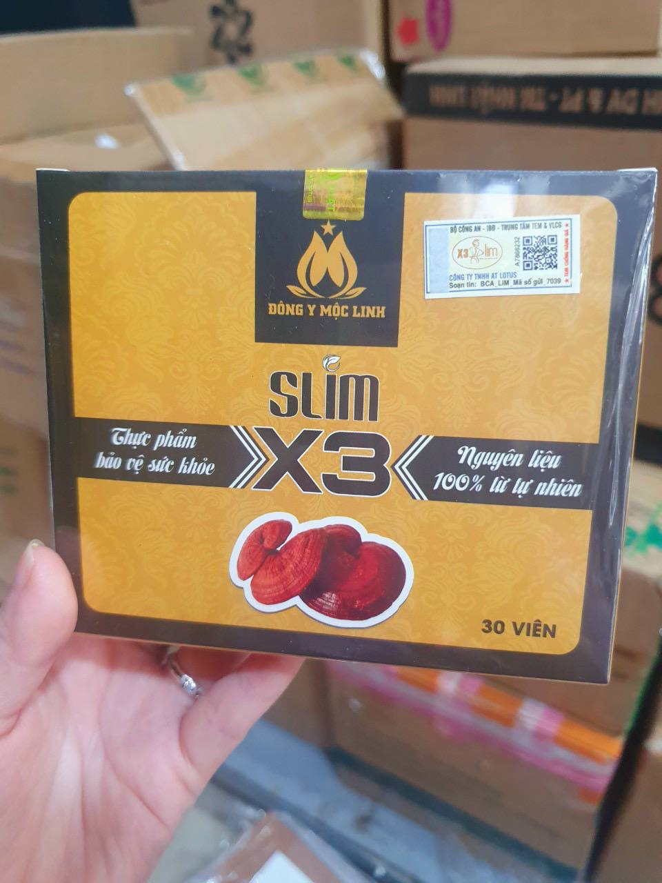 Giảm cân slim x3 chính hãng