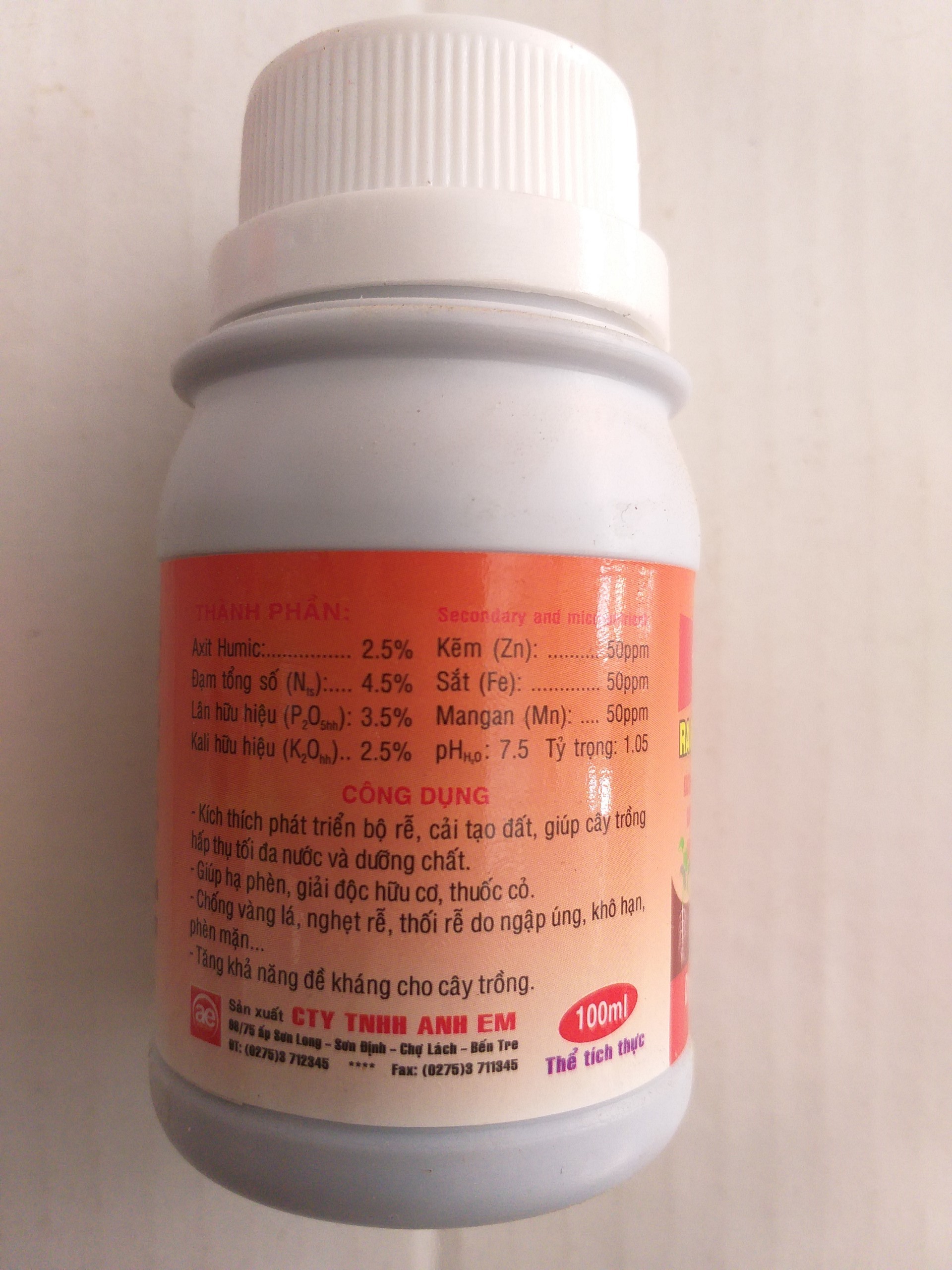 Phân bón lá NPK sinh học AE.NITO - HUMIC