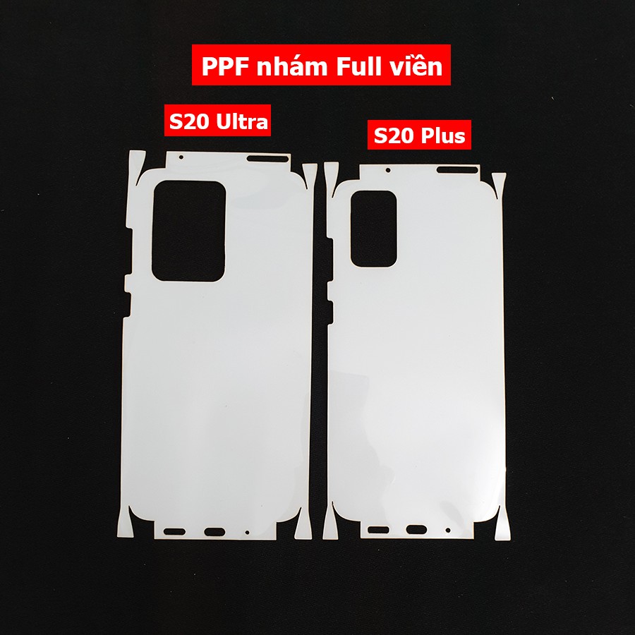 Dán PPF 3 lớp full viền Galaxy S20 S20 Plus S20 Ultra
