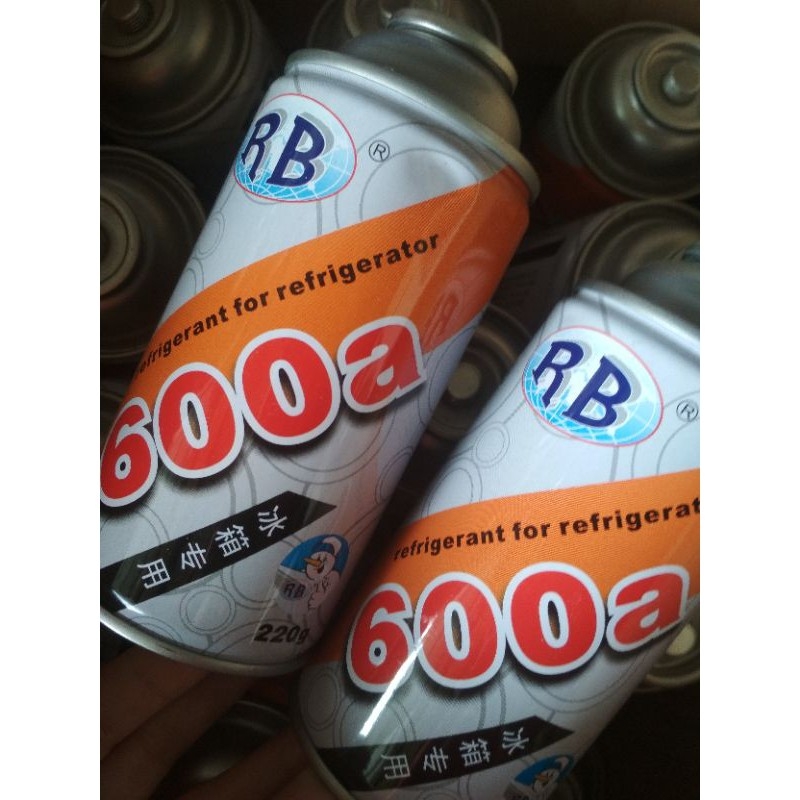 Gas lon 600a dùng cho tủ lạnh
