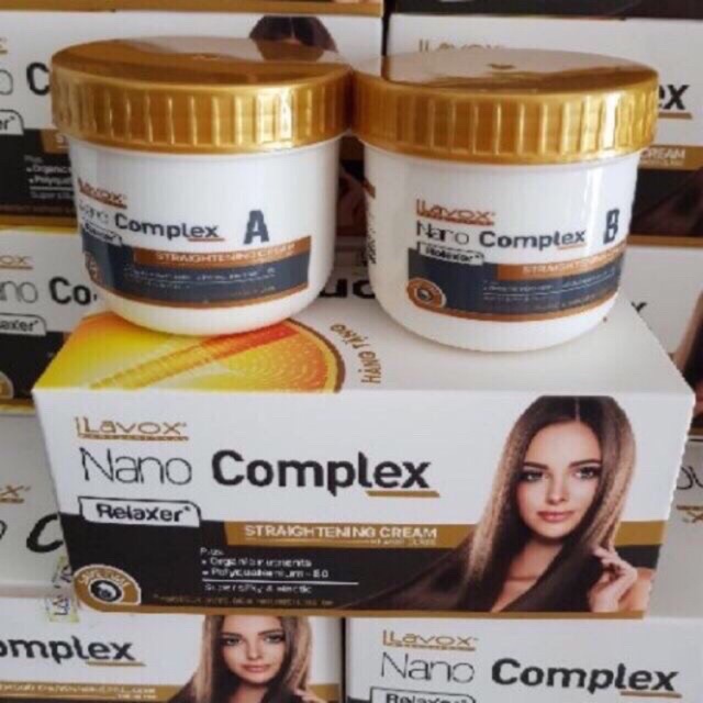 [HCM](SIÊU RẺ)KEM duỗi tóc phục hồi Lavox Nano Complex cá nhân thế hệ mới 150mlx2