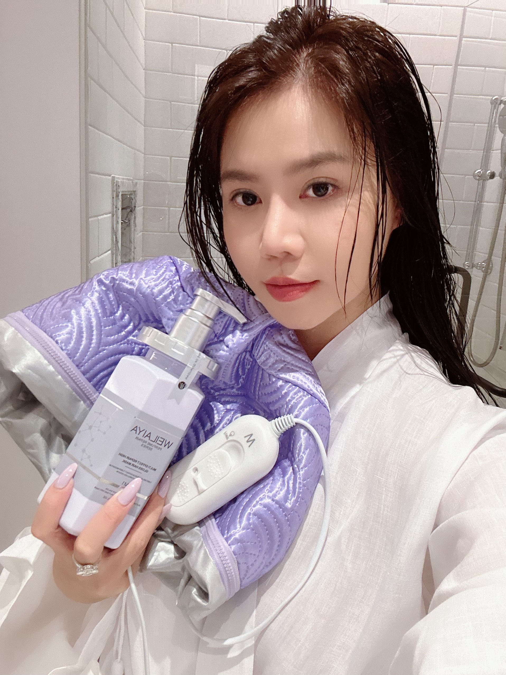 Mũ hấp tóc, ủ tóc  điện tại nhà Weilaiya