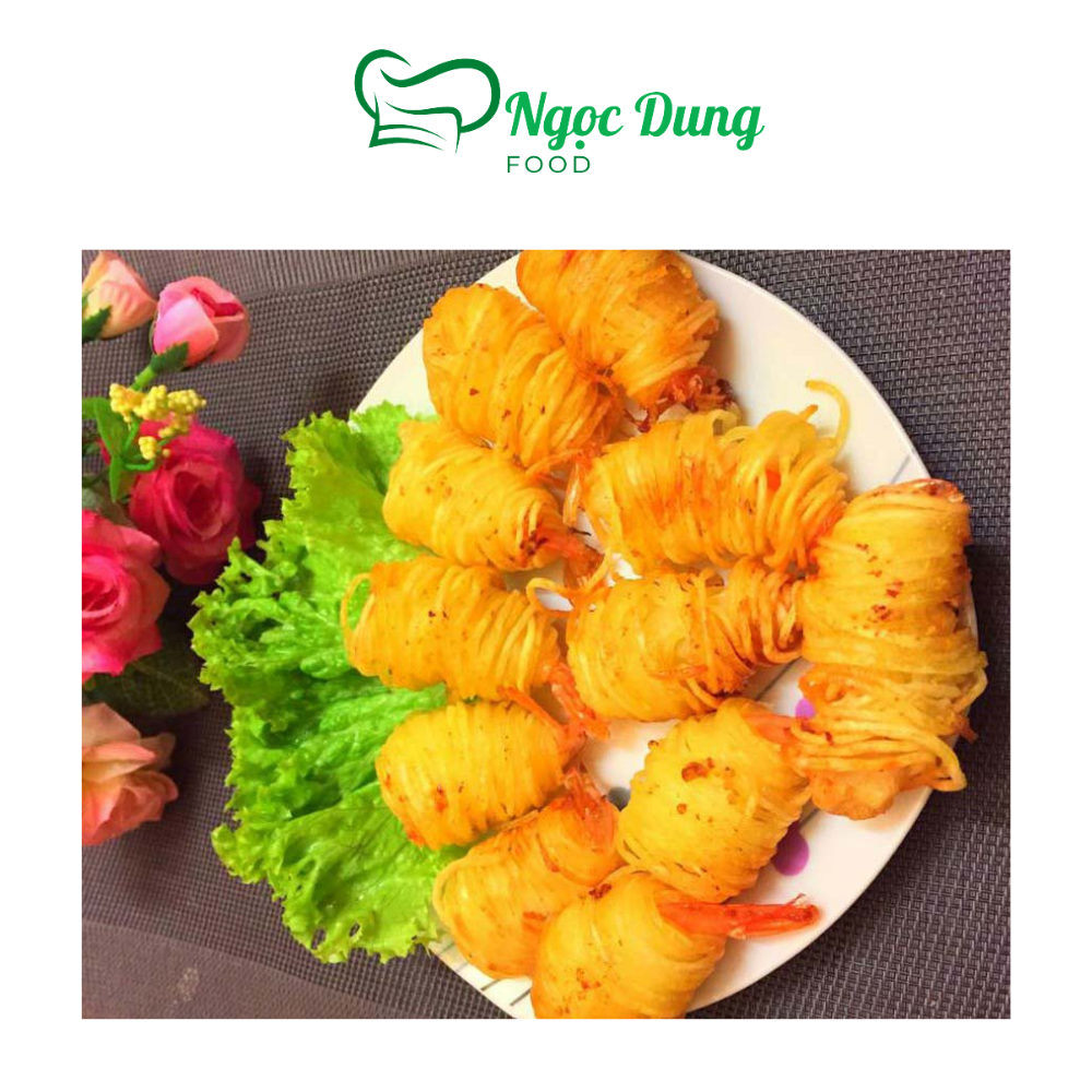 [Hoàn tiền 10%]Tôm cuộn khoai tây 10 con (giao tphcm )