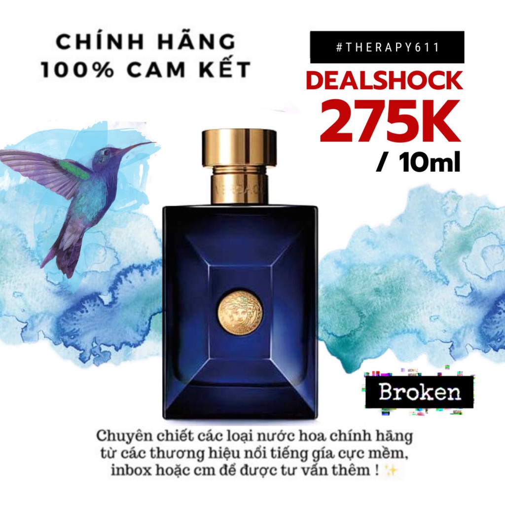 BÁO GIÁ NƯỚC HOA LAURA ANNE DYNAMIC FOR HIM 30ML | Shopee Lazada Sendo Tiki mới nhất 44 Nước hoa dùng thử Versace DYLAN BLUE For Him / Chuẩn authentic