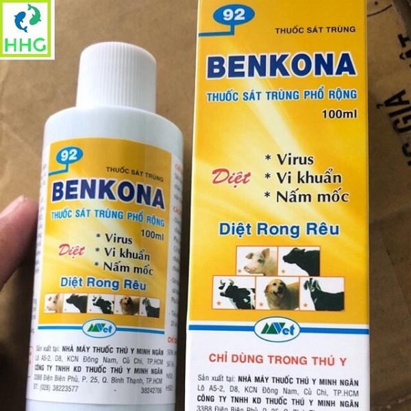 Benkona 100ml sát khuẩn khử trùng benkona 100ml