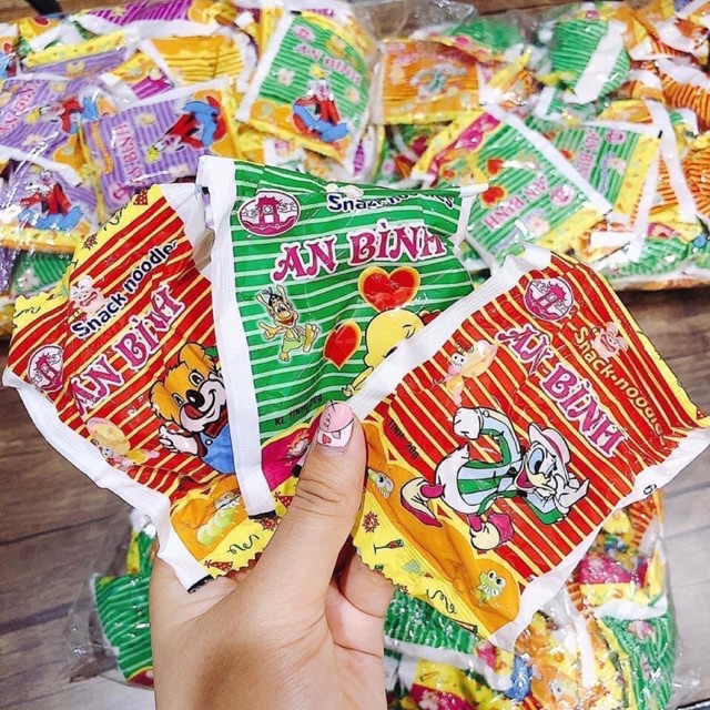 (Lẻ) Gói mì tôm trẻ em An bính