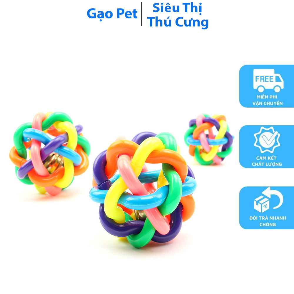 Đồ chơi bóng cao su cho chó mèo