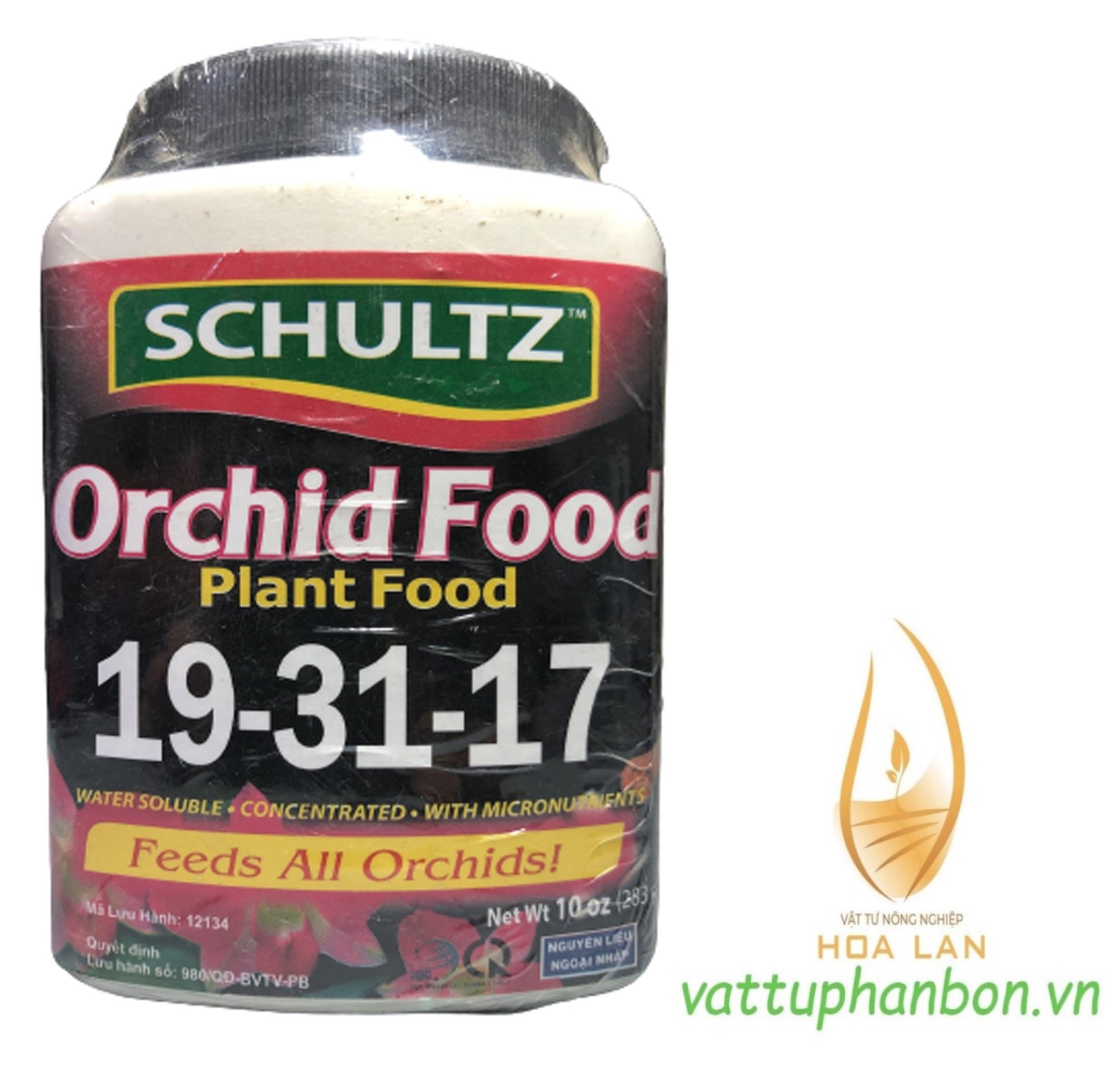 Phân Cho Các Loại Phong Lan OrchidD Food 19-31-17 - #422A# 283g