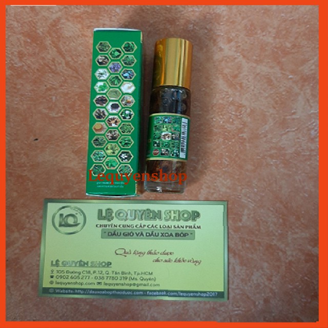 [Combo] Lố 12 Chai Dầu Lăn 29 Vị Thảo Dược 8ml