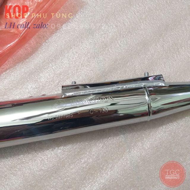 Pô 1985 kiểu thái mới gắn xe DREAM -8%