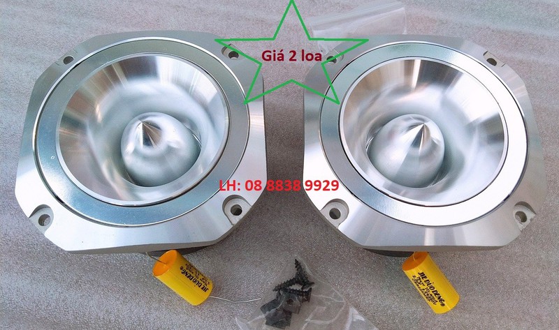 Cặp treble lớn cao cấp 400w sps audio nhập khẩu - vành nhôm