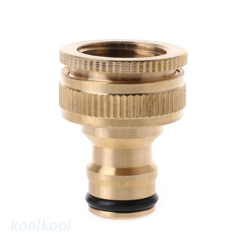 Đầu nối ống nước bằng đồng thau 4/6 (1 cái)