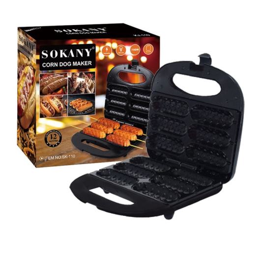 Máy Làm Bánh Sokany KJ-110 - Thiết Bị Bếp Đa Năng với Chức Năng Chống Dính