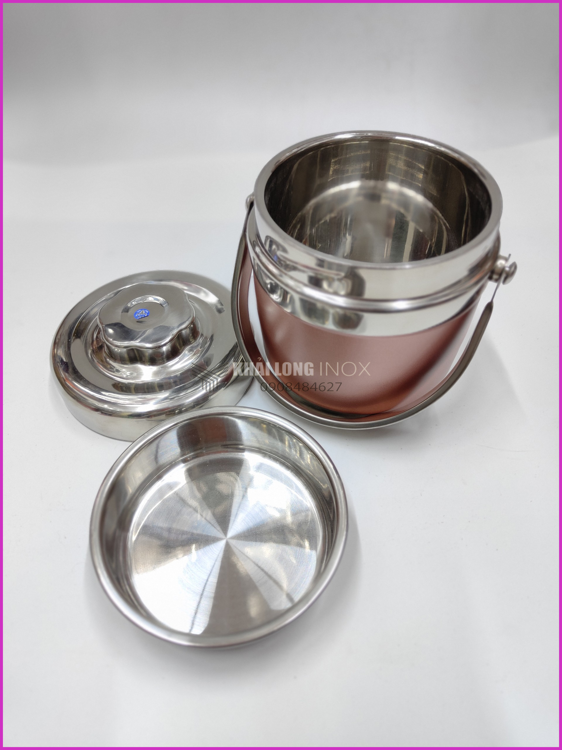 CAMEN / Cặp Lồng 2 Ngăn Cách Nhiệt ( Có Màu )