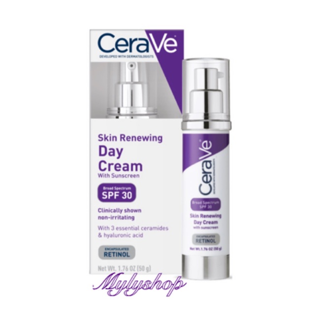 Kem dưỡng chống nắng Cerave Retinol Skin Renewing DAY CREAM 50ml hàng Mỹ