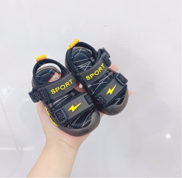 Giày sandal cao cấp có đèn cho bé tập đi. Giày đẹp cho bé trai mới biết đi. Giày có đèn cho bé trai bé gái 6-36 tháng. Giày cao cấp cho bé. My Little Boss