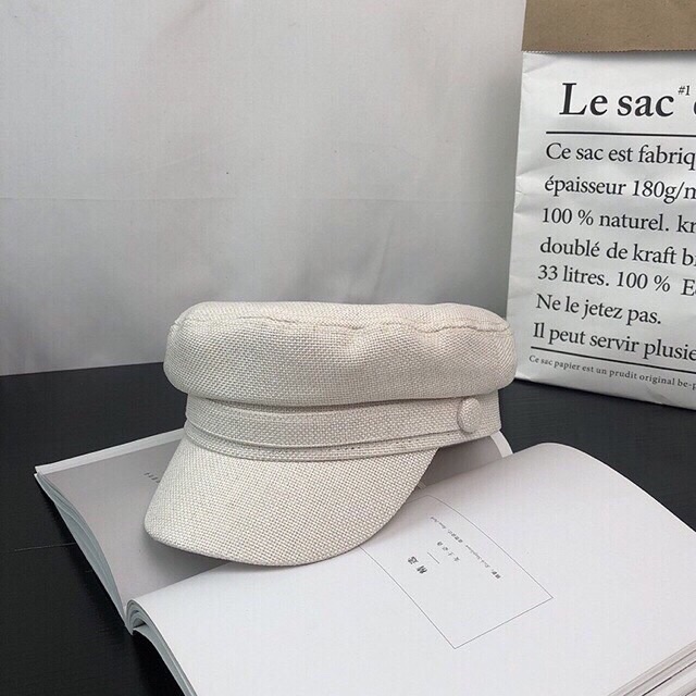 mũ baret muối tiêu/ nón nồi thời trang hàn quốc