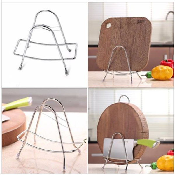 Giá để dao thớt inox, Kệ để dao thớt, Giá để dao thớt tiện dụng, thiết kế dạng đứng, được làm bằng thép không gỉ