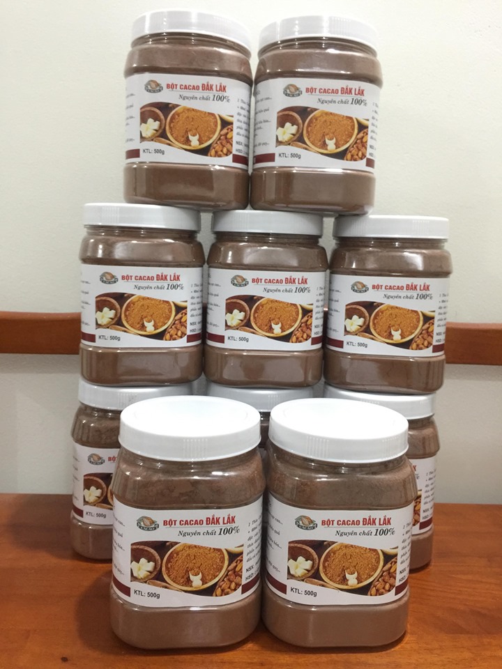 Sỉ 5kg Bột cacao Đăk Lăk nguyên chất 100%